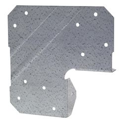 Simpson Strong-Tie ZMax 5.38 in. H X 5.38 in. W 20 Ga. Galvanized Steel End Post Cap