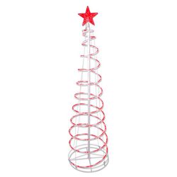 Celebrations LED Multi Spiral 5 ft. Yard Decor