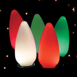 Celebrations LED C9/5MM Multicolored 4 ct Replacement Christmas Light Bulbs