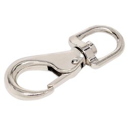 Koch Industries 1 in. D X 3.875 in. L Nickel-Plated Steel Quick Snap 90 lb