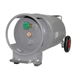 Flame King 60 lb Steel Empty LP Tank with Gauge