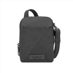 Travelon Small Polyester Gray Crossbody Bag