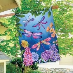 Briarwood Lane House Flag 28 in. H X 40 in. W