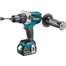 Makita 18V LXT 1/2 in. Brushless Cordless Hammer Drill/Driver Kit (Battery & Charger)