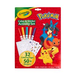 Crayola Pokemon Activity and Coloring Book