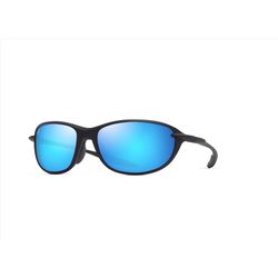 Maui Jim Hookipa Ultra R Sunglasses Men's Matte Black Frame Blue Hawaii Lens Polarized