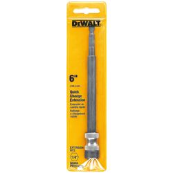 DEWALT 6 in. Alloy Steel Spade Bits Bit Extension 1/4 in. Quick-Change Hex Shank 1 pc