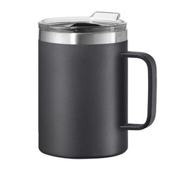 OGGI ThermoMug 14 oz Black BPA Free Vacuum Insulated Tumbler