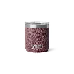YETI Rambler 10 oz Riverhead Red BPA Free Ceramic Lined Stackable Low Ball Tumbler