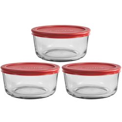 Anchor Hocking Clear Food Storage Container Set 1 pk