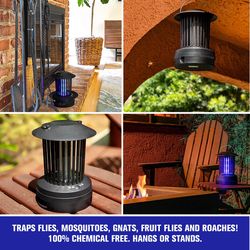 Bell + Howell Monster Indoor and Outdoor Insect And Mosquito Zapper 1200 sq ft 18 W