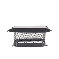 HY-C Shelter various in. Powder Coated Steel Chimney Cap