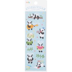 OOLY Stickiville Playful Pandas Stickers Matte Paper 2 pk