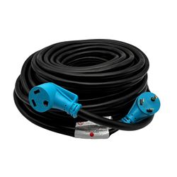 Connecticut Electric 100 ft. 30 amps RV Extension Cord with Grip Handles 1 pk