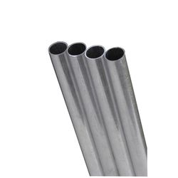 K&S 1/4 in. D X 12 in. L Round Aluminum Tube