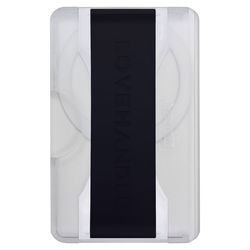 LoveHandle Black Black on Clear Cell Phone Wallet For All Mobile Devices
