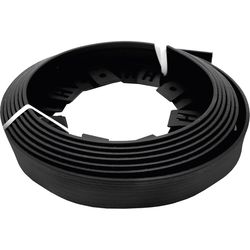 Master Mark 20 ft. L X 1.63 in. H Plastic Black Paver Edging