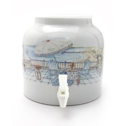 Bluewave 2.2 gal White Water Dispenser Porcelain