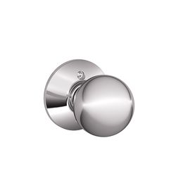 Schlage F Series Orbit Bright Chrome Dummy Knob