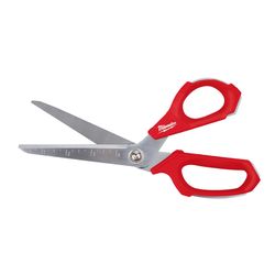 Milwaukee 9.3 in. Iron Carbide Smooth Offset Jobsite Scissors 1 pc