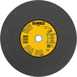 DeWalt High Performance 14 in. D X 1 in. X 1/8 in. thick Aluminum Oxide Masonry Cut-Off Wheel 1 pk