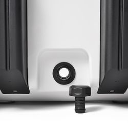 YETI Roadie Wheeled Cooler Drain Plug Black 1 pk