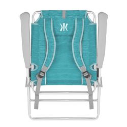 Kijaro 5-Position Turquoise Beach Beach Chair