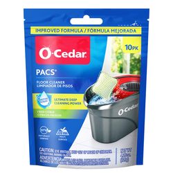 O-Cedar Citrus Scent Floor Cleaner Powder 10 pk