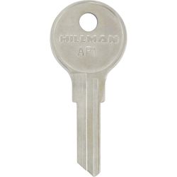 HILLMAN Traditional Key House/Office Key Blank 112 Single For Chicago Locks Silver