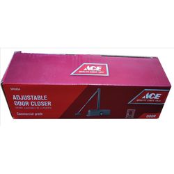 Ace Silver Aluminum Pneumatic Adjustable Door Closer