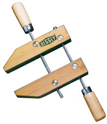 Bessey 7 in. X 6 in. D Adjustable Handscrew Clamp 1 pk