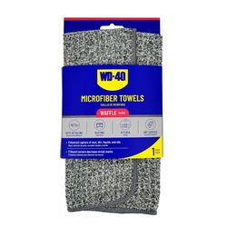 WD-40 14 in. L X 14 in. W Microfiber Auto Cleaning Cloth 1 pc