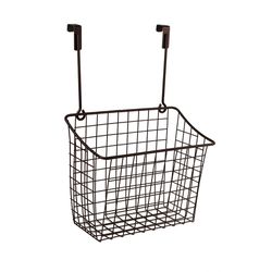Spectrum Grid 6.5 in. L X 10.25 in. W X 14 in. H Brown Cabinet Basket