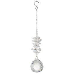 Woodstock Chimes Ice Acrylic/Glass/Metal 4 in. H Suncatcher
