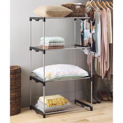 Whitmor 54 in. H X 19.5 in. W X 31.5 in. D Metal Closet Shelves
