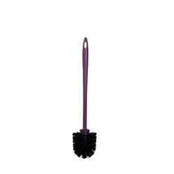 Superio Brand Modern Toilet Bowl Brush & Holder Purple