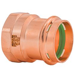 QuickFitting 1-1/2 in. Press in. FNPT in. Copper Adapter