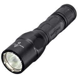 Surefire 600 lm Black LED Tactical Flashlight CR123A Battery