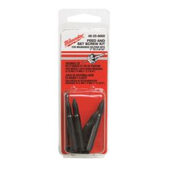 Milwaukee Switchblade Assorted Carbon Steel Feed and Set Screw Accessory Set Hex Shank 9 pc