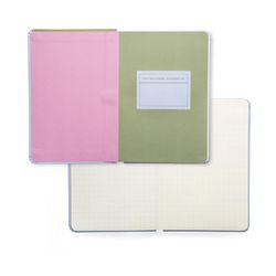 Kikkerland 4 in. W X 6 in. L Assorted Notebook