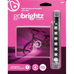 Brightz Go Brightz Pink LED Bike Accessory ABS Plastics, Polystyrene, Silicone/Rubber, Electronics 1