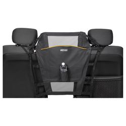 Kurgo Large Fabric Micro-Mesh Backseat Barrier Black 27 in. H X 22 in. W