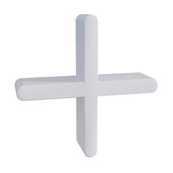 QEP 1/16 in. H X 0.06 in. W X 0.06 in. L Plastic Tile Spacer 300 pk