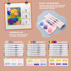 Bazic Products Assorted Twin Tip Markers 6 pk