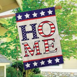 Briarwood Lane American Home House Flag 28 in. W X 40 in. L