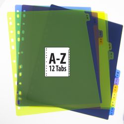 Bazic Products Multicolored Binder Dividers 1 pk