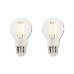 Westinghouse A19 E26 (Medium) LED Bulb Warm White 60 Watt Equivalence 2 pk