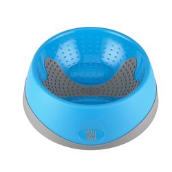 LickiMat OH Turquoise Plastic Large Pet Bowl For Dogs