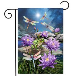 Briarwood Lane Garden Flag 12.5 in. H X 18 in. W