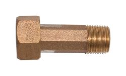 Legend Valve 3/4 in. MNPT Pattern X 3/4 in. D AWWA Bronze Meter Coupling